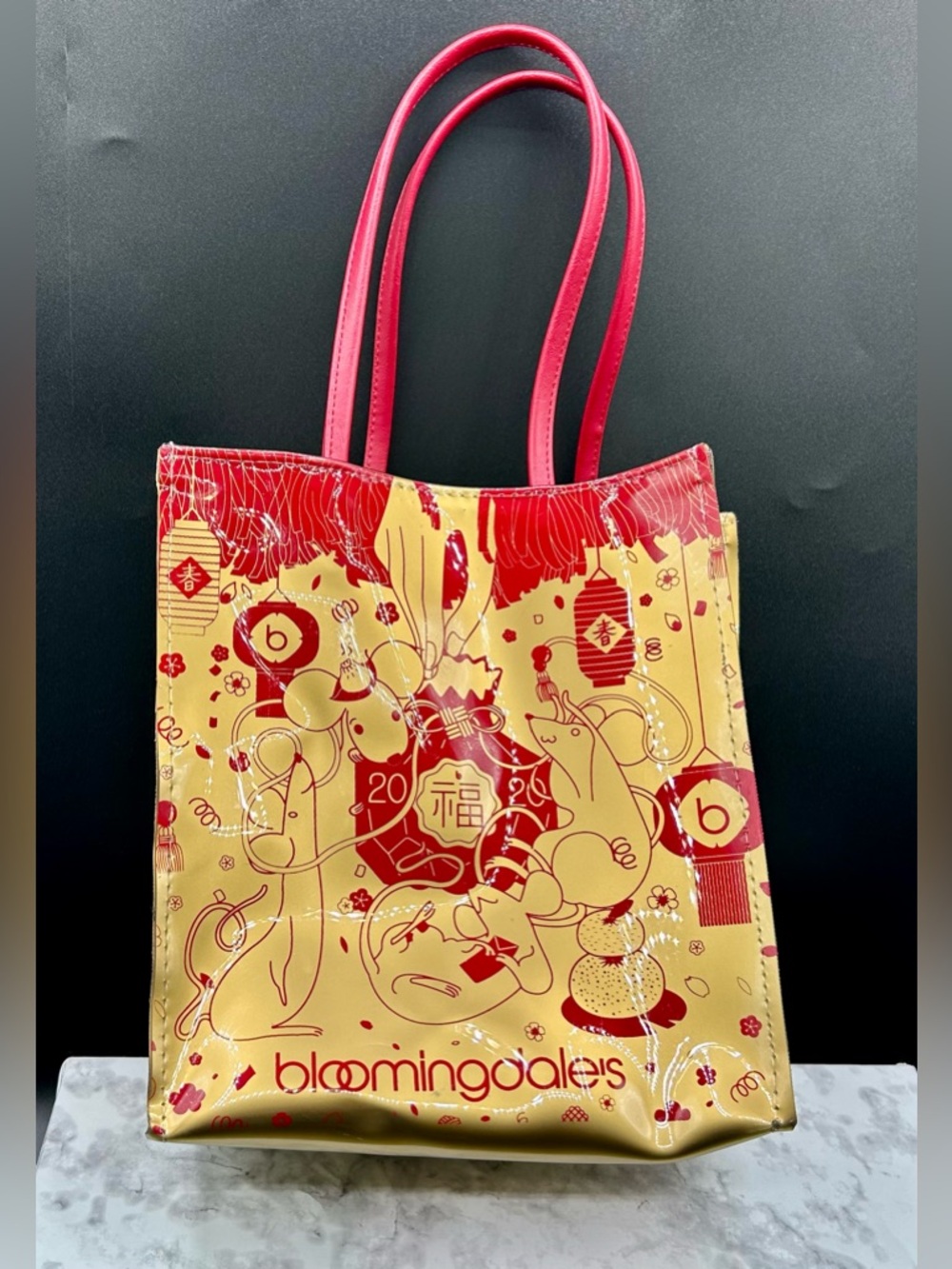 BLOOMINGDALES  “Lunar New Year “ Tote Small Bag.